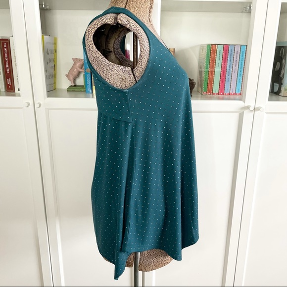 Rock & Republic Dark Green Studded Tunic Top - Picture 3 of 16